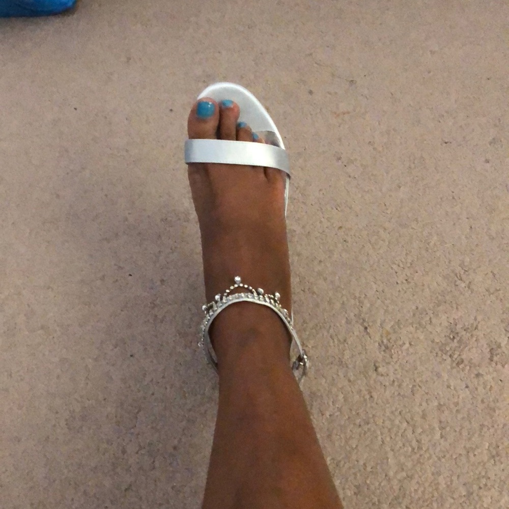 Light blue heels